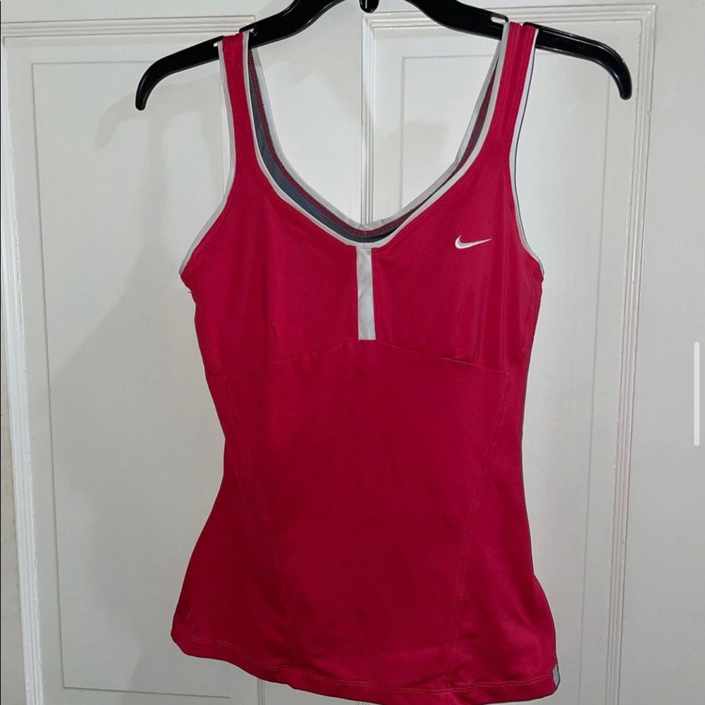 Red Nike tank!